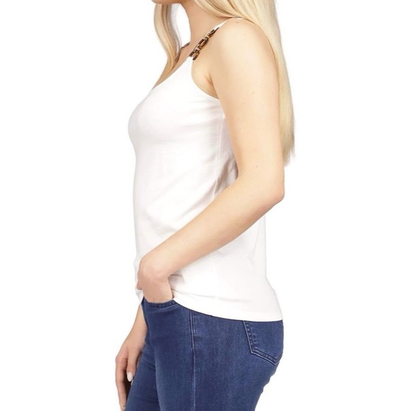 NWT Michael Kors Three Ring Tank Top - Picture 2 of 6